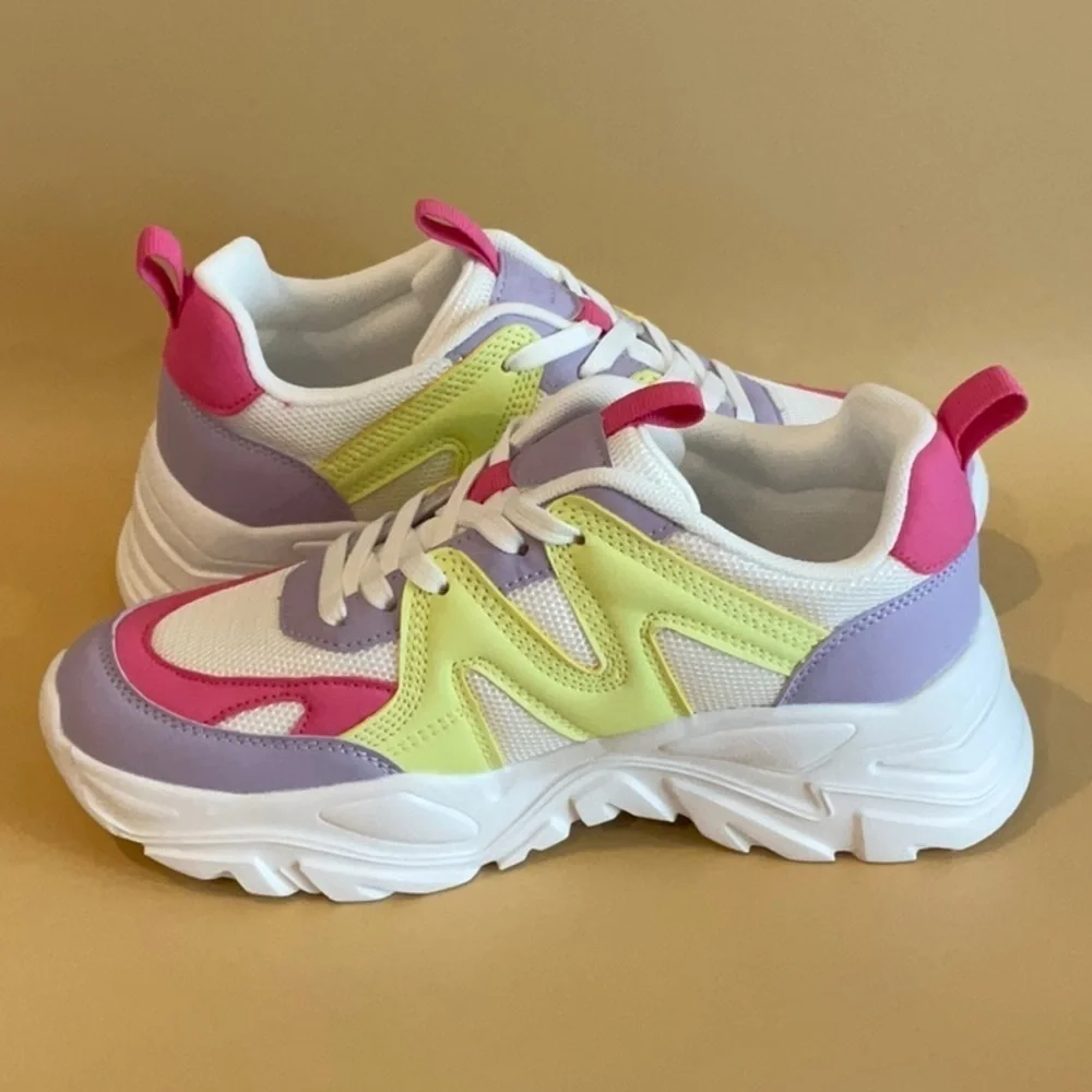 Steve Madden Accurate Purple multi sneaker